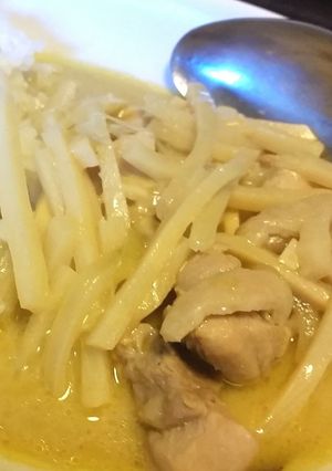 少しまろやかなグリーンカレー-レシピのメイン写真