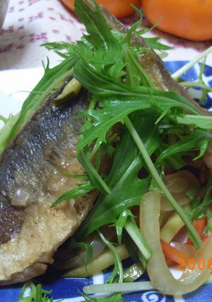 鯵の南蛮漬け～たっぷり野菜と一緒に♪-レシピのメイン写真