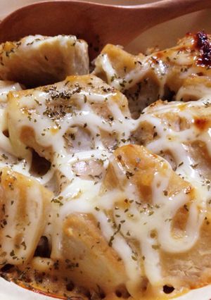里芋のみそマヨ焼き(みそ煮のリメイク)-レシピのメイン写真
