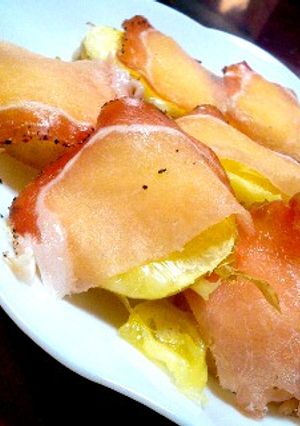 おつまみ第2弾☆カマンポテト生ハムのせ-レシピのメイン写真