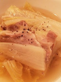 簡単♪白菜と豚肉のミルフィーユ煮-レシピのメイン写真