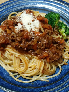 ミートソーススパゲティ♪-レシピのメイン写真