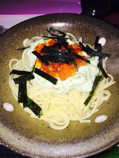 絶賛!!イクラとアボカドの和風パスタ-レシピのメイン写真