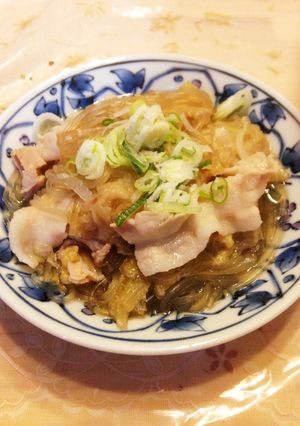 圧力鍋で♡白菜と豚バラと春雨のトロトロ煮-レシピのメイン写真