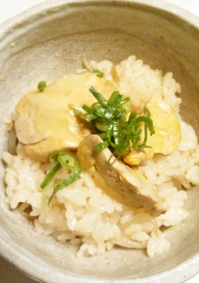 あん肝と豆もやしナムルの炊き込みごはん-レシピのメイン写真