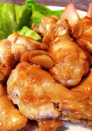 簡単美味しい！手羽元のさっぱり煮-レシピのメイン写真