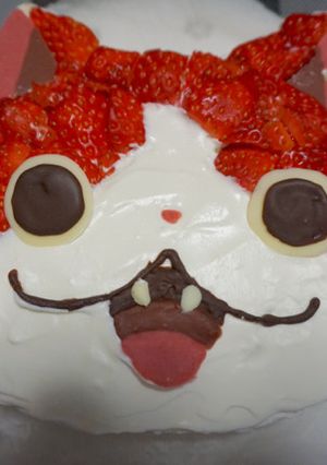大好き☆☆!ジバニャンケーキ♪♪-レシピのメイン写真