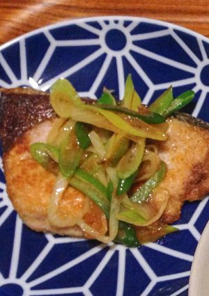 カリカリぶりのネギソースのせ-レシピのメイン写真