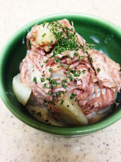 ポテトとコンビーフのミルク煮-レシピのメイン写真