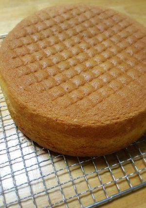 シンプル材料の簡単スポンジケーキ-レシピのメイン写真