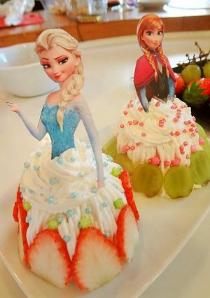 ドール デコ カップケーキ♪ 簡単！-レシピのメイン写真