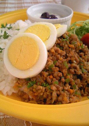 ココアが決め手♪ドライカレー-レシピのメイン写真