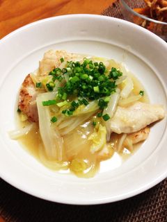 生姜風味で♪白菜とささみのとろとろ煮-レシピのメイン写真