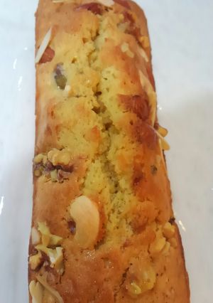 ブランデー漬けドライフルーツのケーキ-レシピのメイン写真
