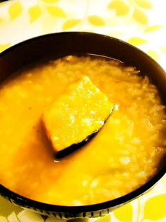 ☺冬至や朝食に☆簡単♪白だしで南瓜がゆ☺-レシピのメイン写真