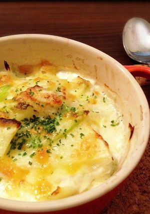 鍋いらず♪じゃがいもの生クリームグラタン-レシピのメイン写真
