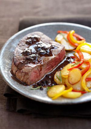 牛フィレ肉のステーキ浜納豆ソース-レシピのメイン写真