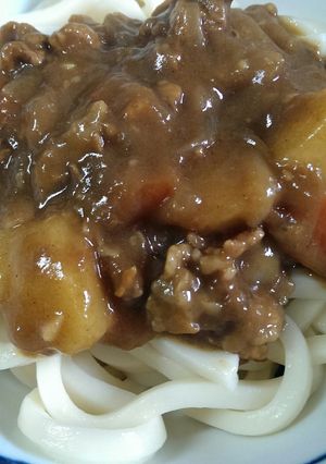 スタミナ豚肉小間切れカレーうどん-レシピのメイン写真