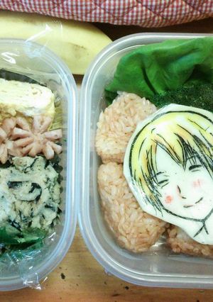 キャラ弁当ヘタリア-レシピのメイン写真