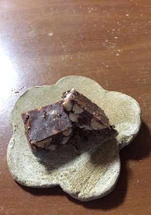 柚子とナッツのチョコレート-レシピのメイン写真