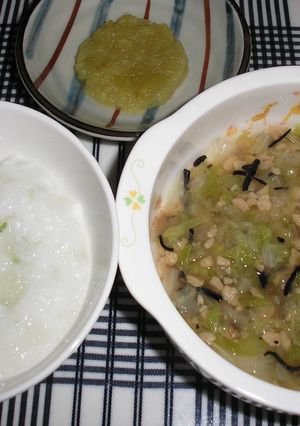 ☆離乳食中期☆『おしん』の大根めしもどき-レシピのメイン写真