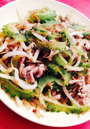 さっぱり塩味ゴーヤーチャンプルー-レシピのメイン写真