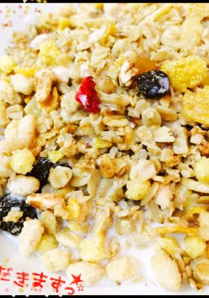 冬☆朝食にoatmeal風ホットシリアル-レシピのメイン写真