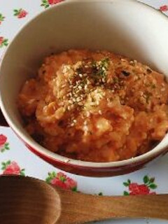 簡単・和風ケチャップリゾット-レシピのメイン写真