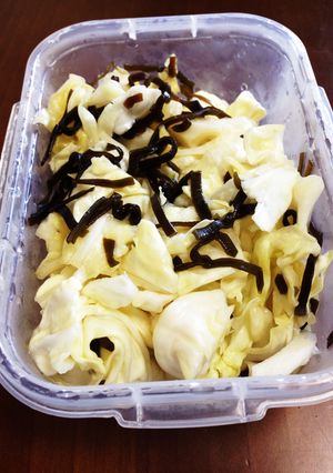 自家製簡単やみつき塩キャベツ-レシピのメイン写真
