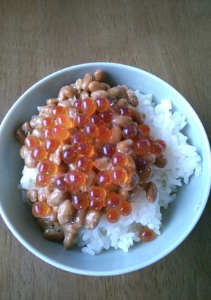いくら納豆ご飯-レシピのメイン写真
