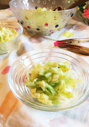 夏の副菜にピッタリ！さっぱりキャベツ-レシピのメイン写真