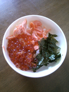 鮭いくらご飯-レシピのメイン写真