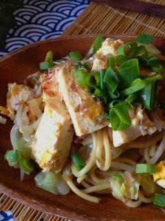 ヘルシー!豆腐入り!和風焼きちゃんぽん-レシピのメイン写真