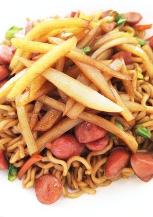 ポテト焼きそばver簡単-レシピのメイン写真
