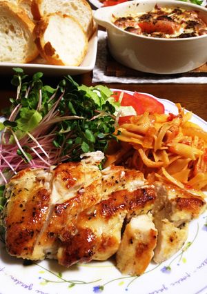 鶏肉のステーキレモンバターソース-レシピのメイン写真