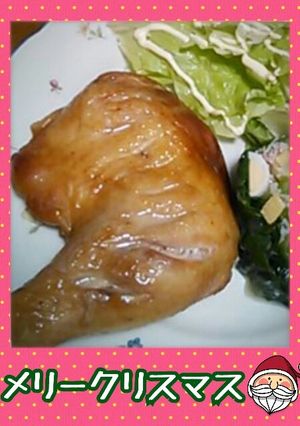 つけこんで焼いただけ*ローストチキン-レシピのメイン写真