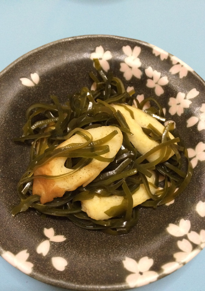 ＊簡単副菜＊ 切り昆布とちくわの煮物-レシピのメイン写真