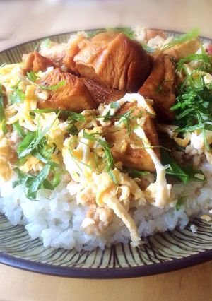 照り焼きチキンちらし寿司-レシピのメイン写真