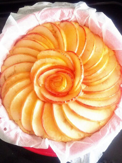簡単りんごのケーキ(*^∪^*)-レシピのメイン写真