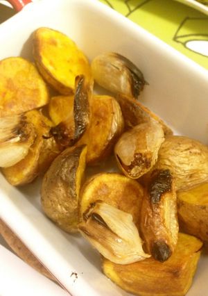 じゃがいもとニンニクの美味焼き♪-レシピのメイン写真