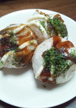 ミズホチカラでたこ焼き♪-レシピのメイン写真