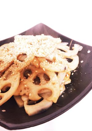 お節にも。さっぱりレンコン炒め-レシピのメイン写真