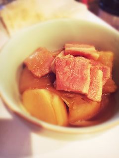 和風♡厚切りベーコンとじゃがいもの甘辛煮-レシピのメイン写真