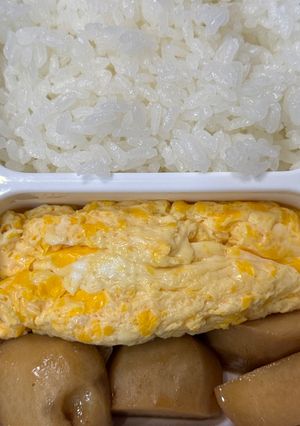 お弁当用レンジで出汁たまご焼き-レシピのメイン写真