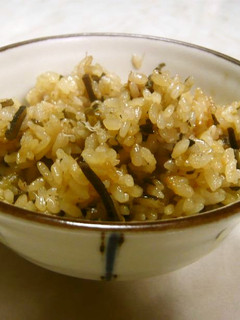 簡単塩ふき昆布の炊き込みご飯-レシピのメイン写真