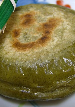 豆腐白玉だんご★モロヘイヤ粉末-レシピのメイン写真