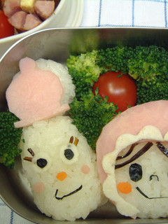 あかちゃんまんとみるくぼうやのお弁当☆-レシピのメイン写真