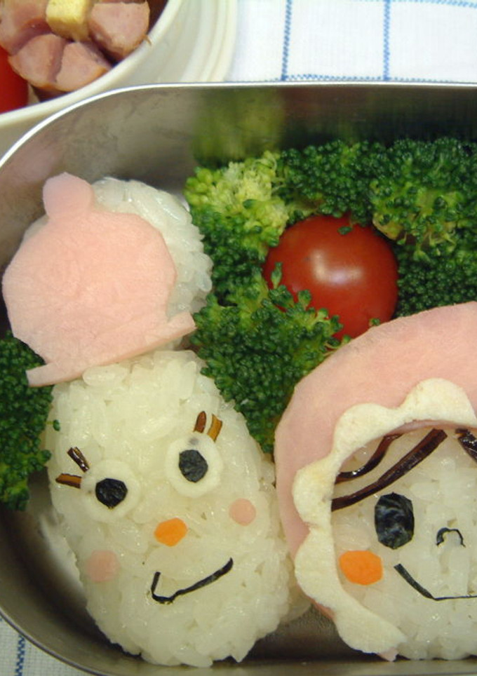 あかちゃんまんとみるくぼうやのお弁当☆-レシピのメイン写真