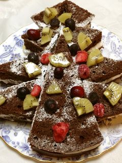 ☆スポンジケーキで☆Xmasツリー☆-レシピのメイン写真