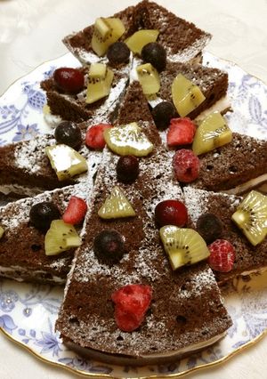 ☆スポンジケーキで☆Xmasツリー☆-レシピのメイン写真